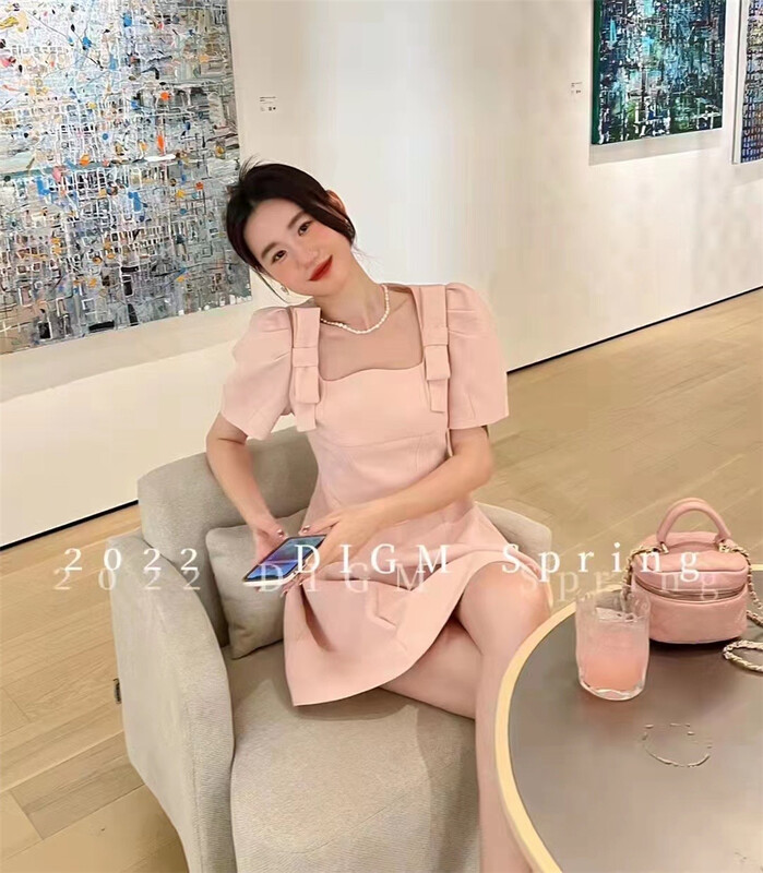 New in early summer! [nxby] Korean women's aging dress (without necklace) 323# ozq