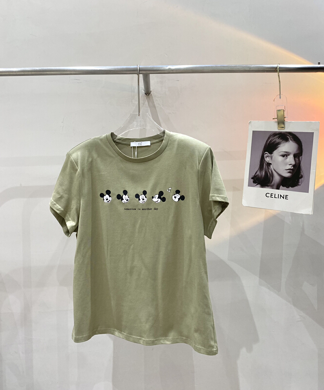[sun] Korean cute Mickey fashion short sleeve T-shirt t5095# lwy