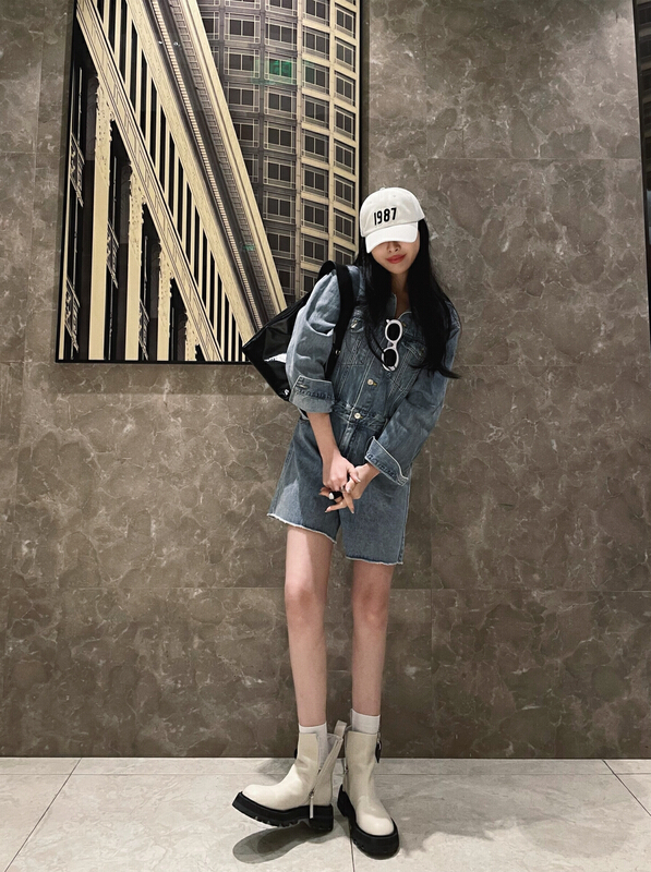 Original price 168.99! New year in early spring! [bobo1972] Korean version of age reducing versatile Jumpsuit 212686# XYJ