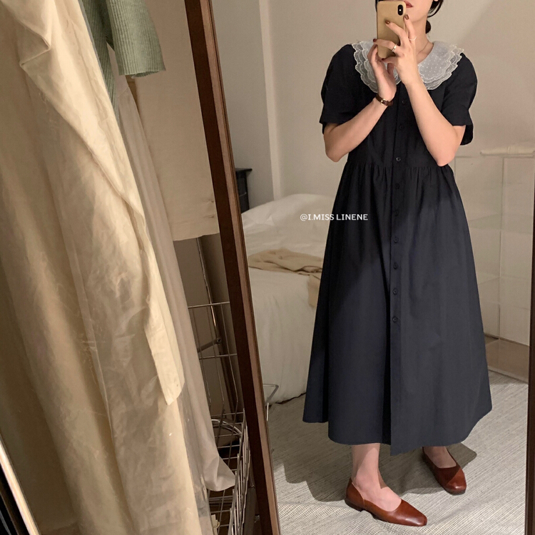 New in early summer! [Imiss] lady temperament comfortable dress (dress only) cx6298# LSW