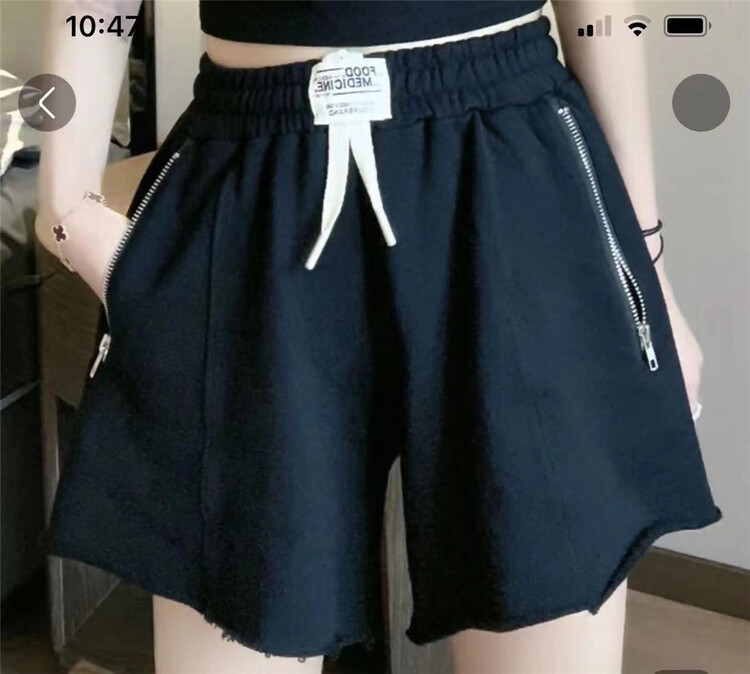 [Junior 3] drawstring comfortable Korean casual shorts 05415# L