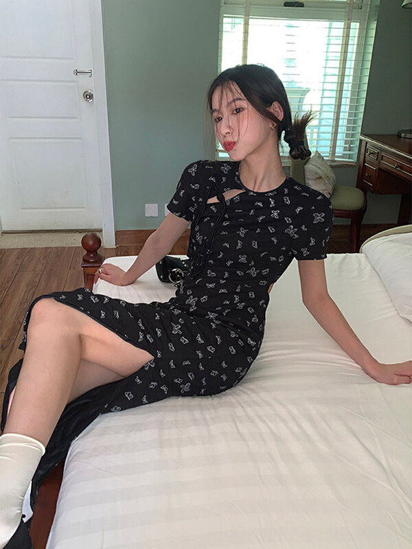 [wgwe] new Chinese minority design high quality cheongsam dress 1630# PCZ