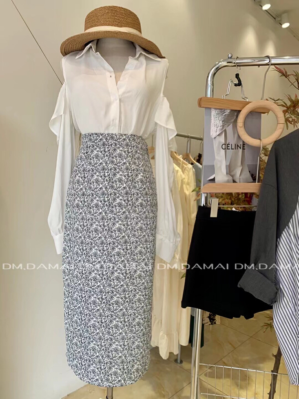 New year in early spring! [going] floral lady temperament skirt 1358# lwy