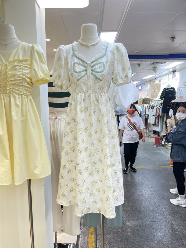 【LULU GRACE】法式氣質清新收腰連衣裙  6312#  ZJY