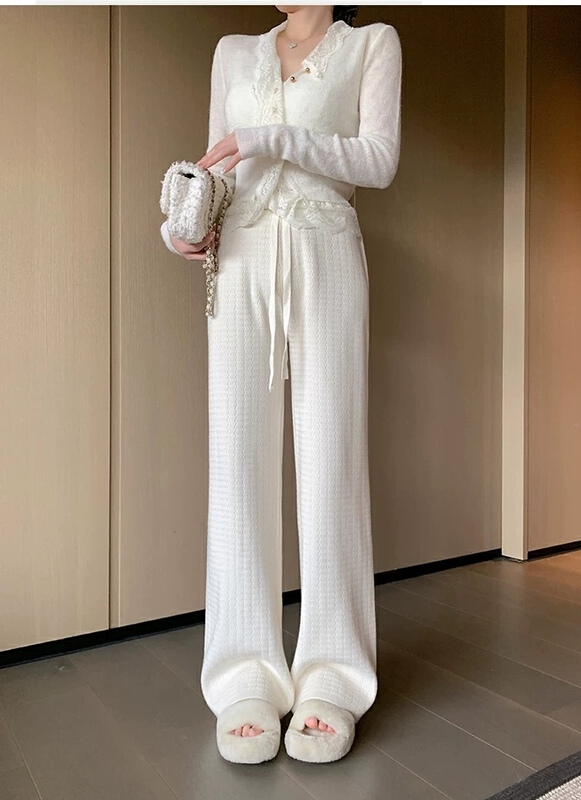 New year in early spring! [pan] high waist, loose and thin, mopping casual pants 00258# PCZ