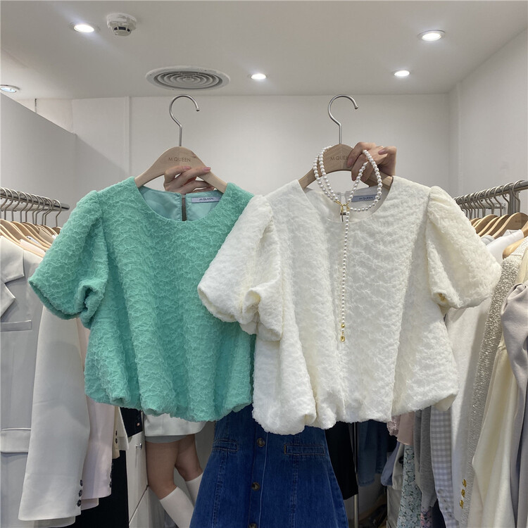 New year in early spring! [M queen] Korean minority design short shirt 6225# HBx