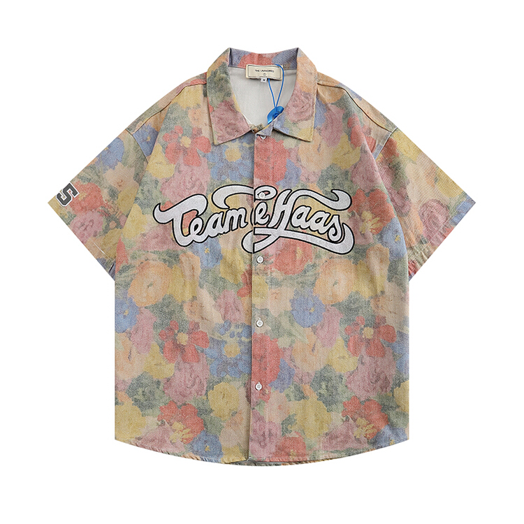 [the unaved] men's and women's personalized Vintage printed shirt 7770# ZZL