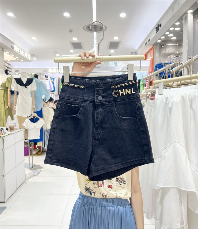 goods in stock! New in early summer! [Kexin] comfortable and versatile simple denim shorts ys1-2340# LSL
