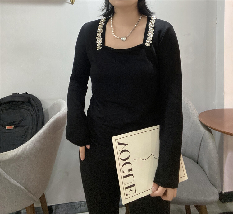 New year in early spring! [Qijia +] fashion heavy industry versatile small shirt 7011# zyh
