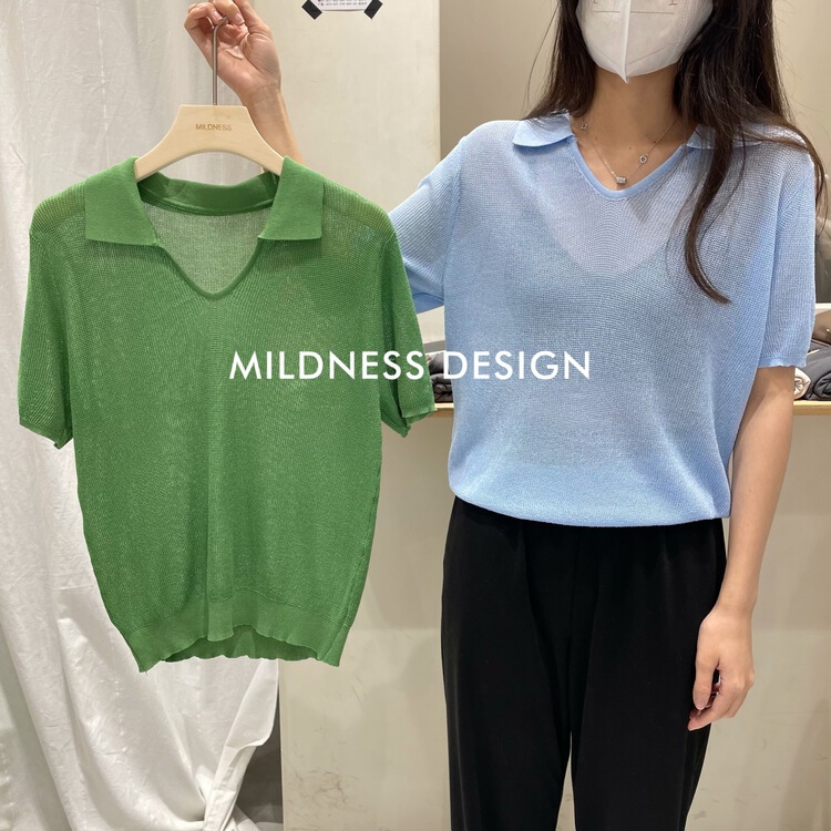[mildness] simple and versatile thin sweater 8025# zjy