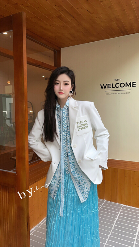 goods in stock! New year in early spring! [benyan] temperament versatile fashion suit 9797# zxx