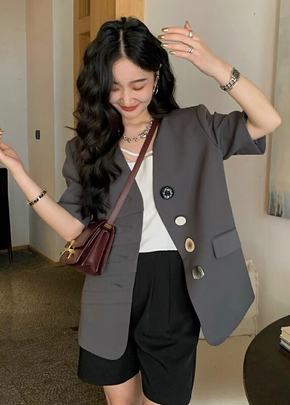 [savage] simple design loose fitting suit e8156# WPL