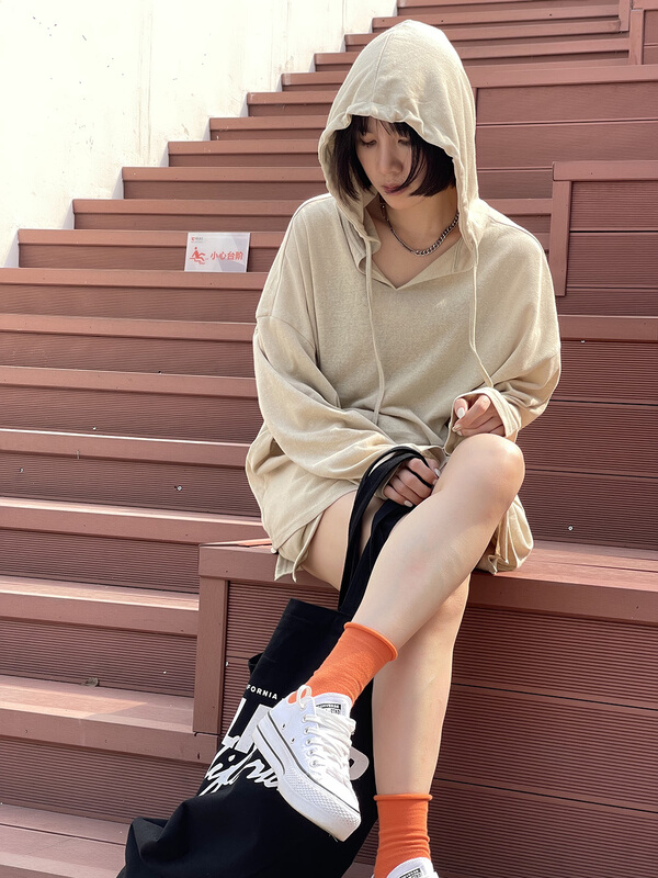 New year in early spring! [kJ] fashion loose sports Hoodie + casual Shorts Set 902# zxl