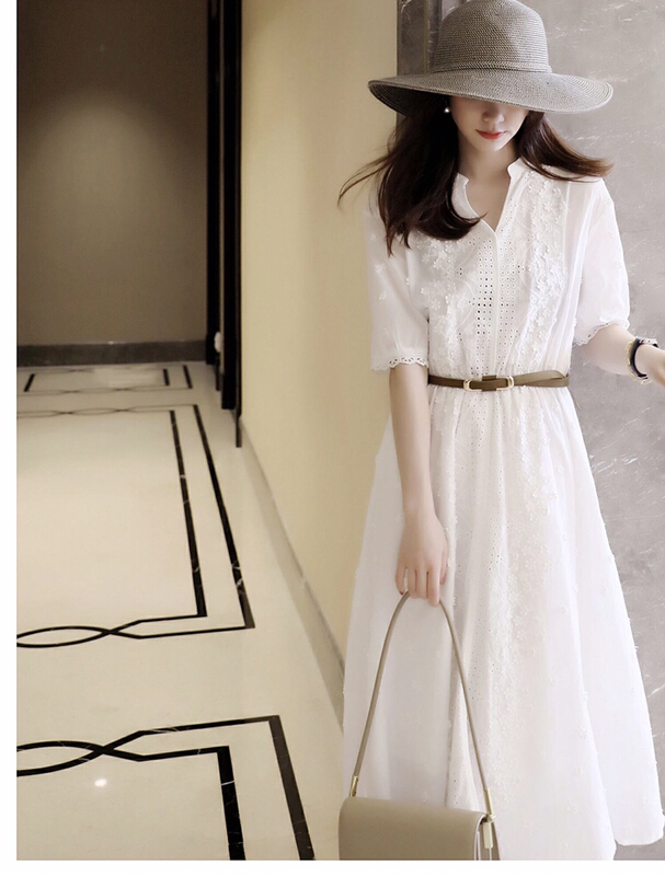 [iris] lady jacquard age reducing gentle dress 1-35# JJ
