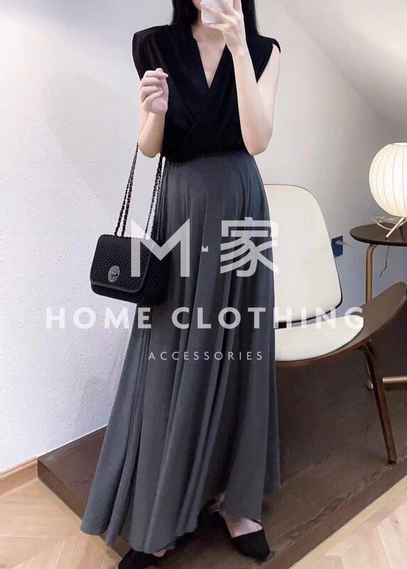 New year in early spring! [believe] Korean style simple skirt wt015-1# cqw