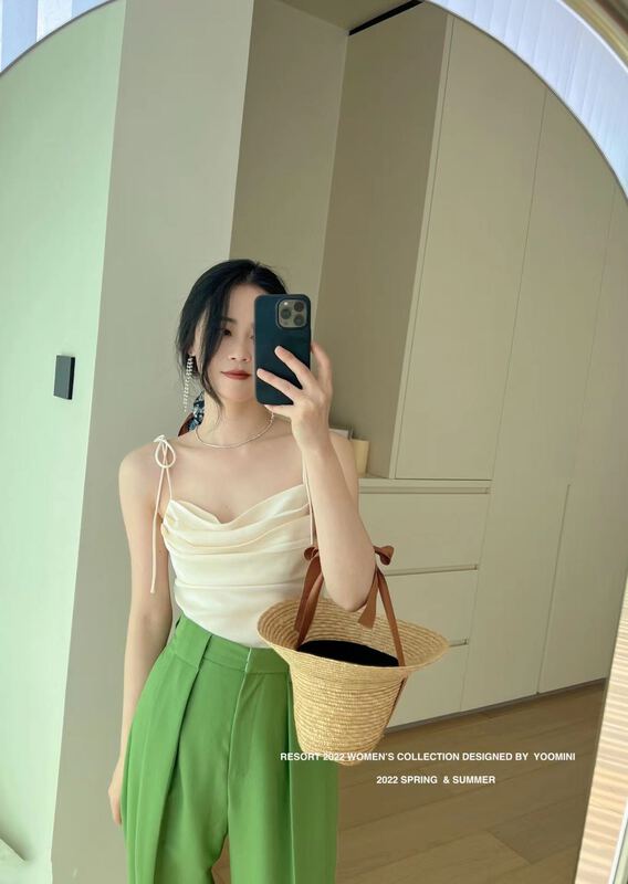 goods in stock! [yoomini] Korean fashion sexy suspender vest x12573 # WPL