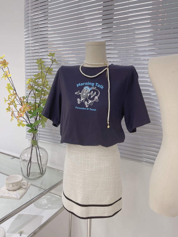 goods in stock! [C oni] small fragrant wind Linen Skirt c335-b2257# HLL