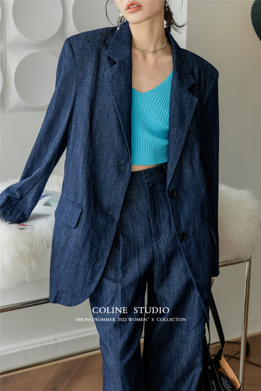 New year in early spring! [Coline] Korean single breasted comfortable suit (suit only) c20088# hyy