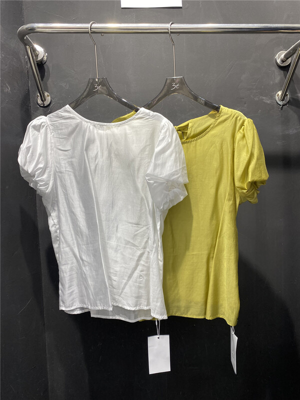 [3T] Korean solid color versatile shirt 6252# WPL