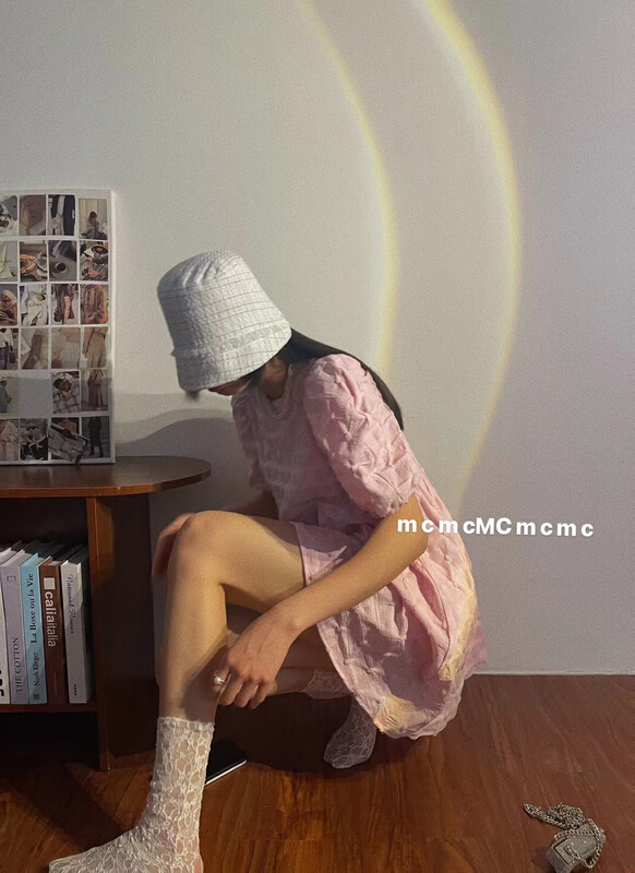 New year in early spring! [MC] Korean round neck slim dress 8868# ozq