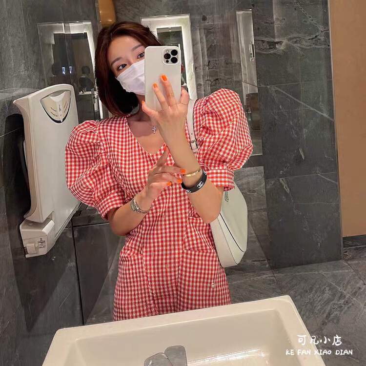 [going] V-neck versatile dress 7922# lwy