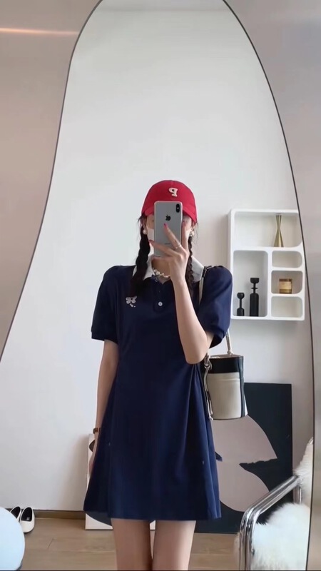[jelly house] Korean style color matching dress 8987# HBx