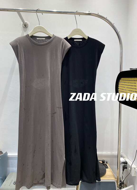 [Zada] fashionable temperament, slim back dress 3283# WTT