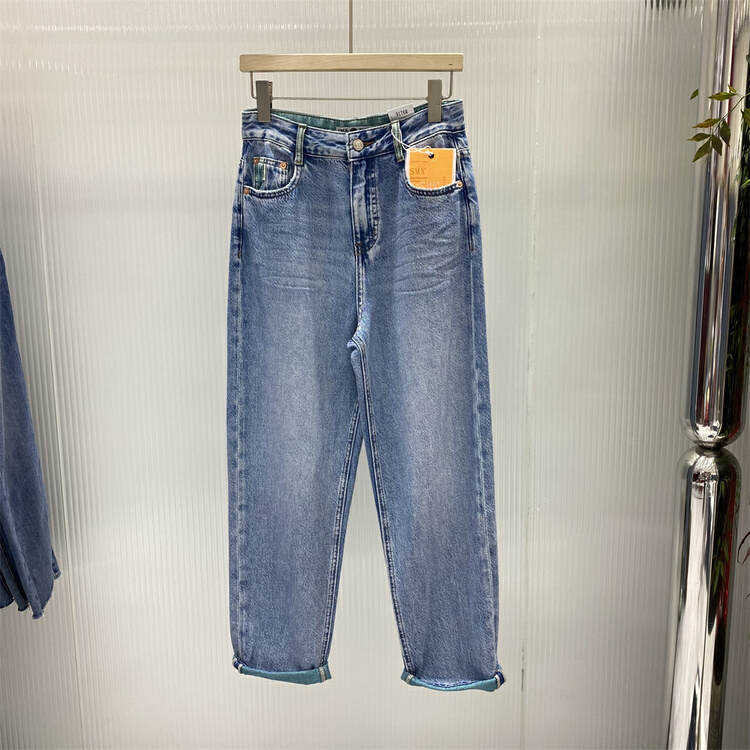 [SMX] Korean versatile straight jeans 9176# XJ