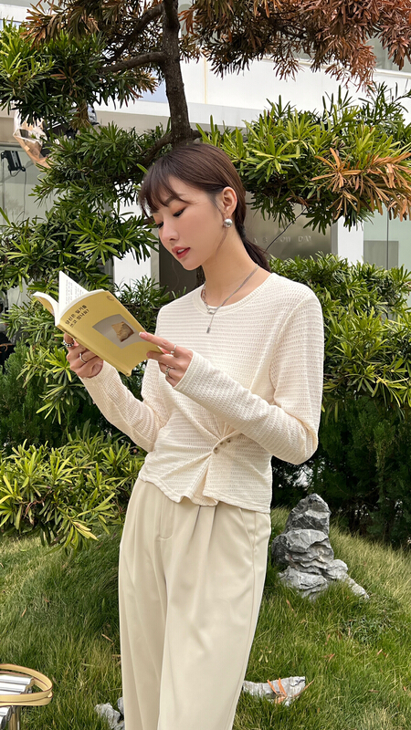 goods in stock! [context sense] the side buckle shows thin texture, and the bottom shirt mnc929# CLS