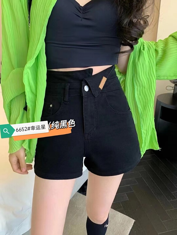 [J-star] Korean slim and versatile denim shorts ys1-6652# WTT