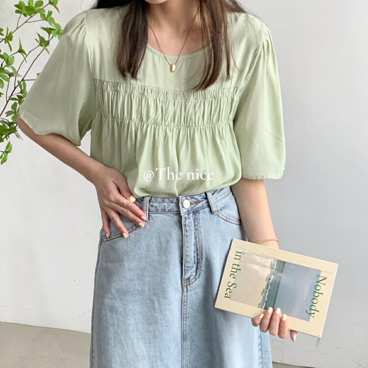 New in early summer! [the nice] Korean fashion niche shirt a9133# hjy