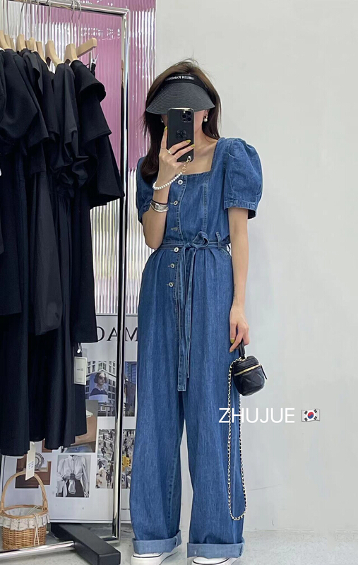 [ZhuYue] retro fashion versatile Jumpsuit 2119# ozq