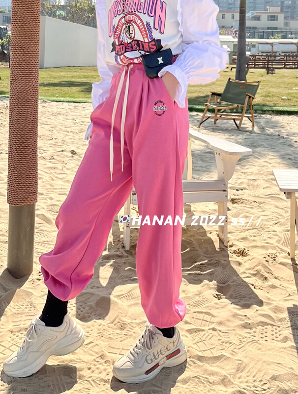 New year in early spring! [Hanan] Korean slim fit casual pants 6737# LSL