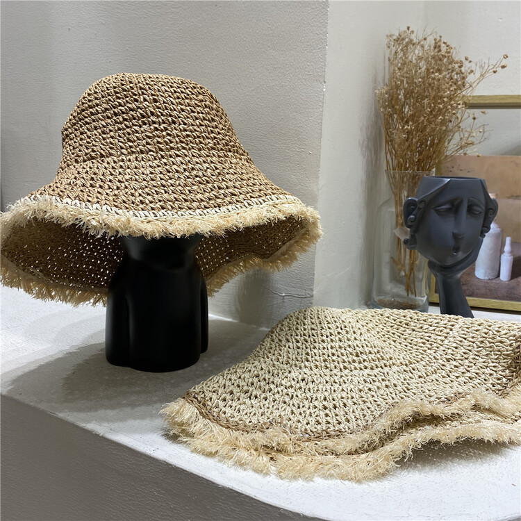 [misslan] Xubian Straw Beach fisherman hat f013# XJ
