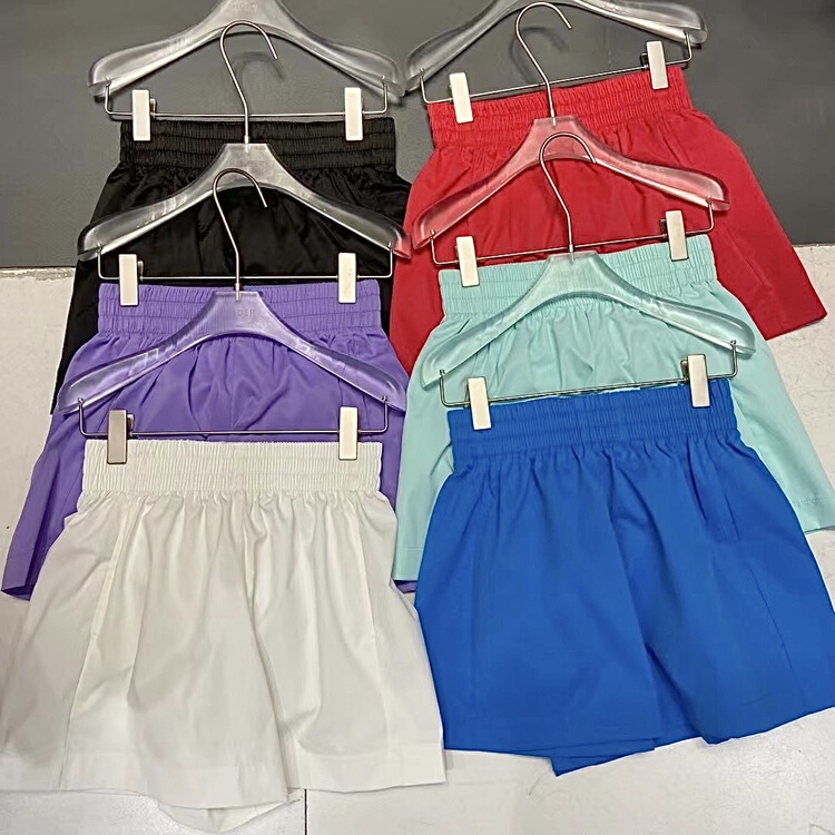 [holder] elastic waist solid color versatile casual shorts 8872# zxl
