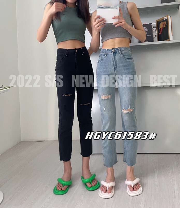 [Korean original] jeans 61583# L