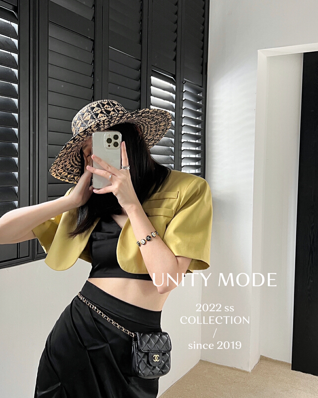 New in early summer! [unit] loose and versatile fashion jacket 8986# cqw