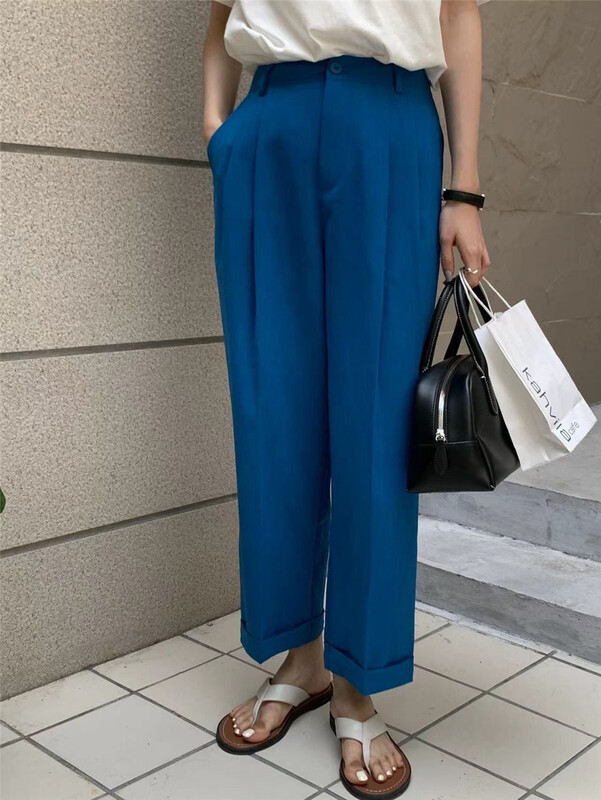 [new post] Korean loose fit casual pants np7813-b2# cqw