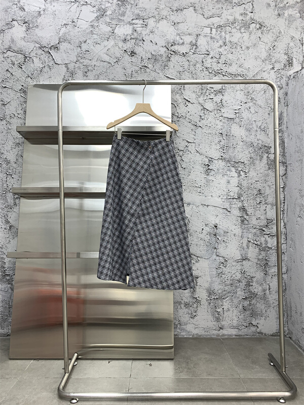 New year in early spring! [YST] Korean design checked skirt ys1-10032# XJ