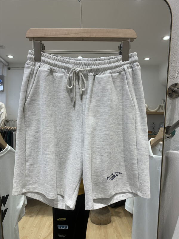 New in early summer! [simple] comfortable and versatile embroidered casual shorts k031# ZZL