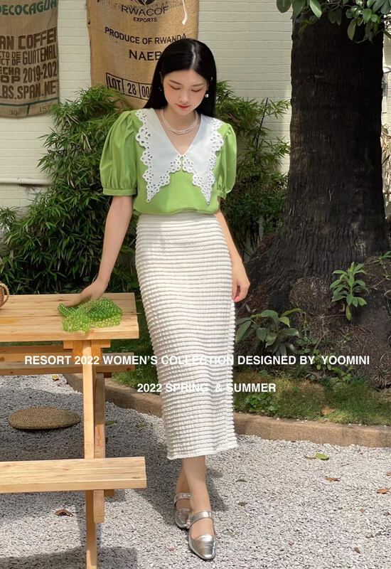 [yoomini] temperament slim skirt x12811# WPL