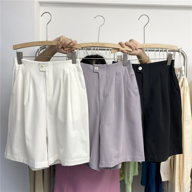 [within the world] simple Korean slim casual shorts 8659# LSW