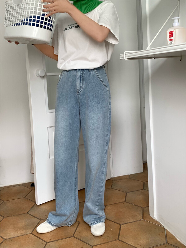 goods in stock! [feeding] Korean casual loose jeans ys2-5832# cqw