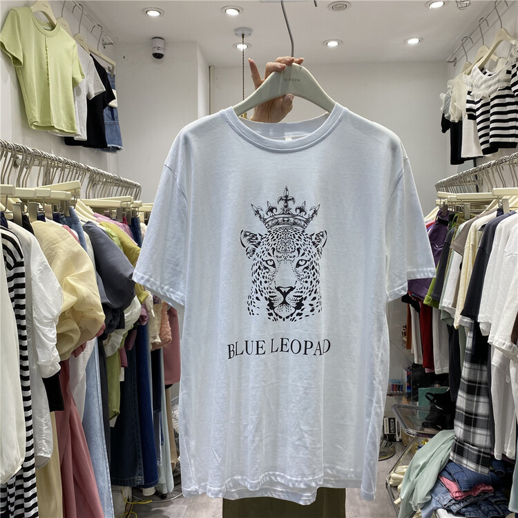 [IU room] Lion King print short sleeve T-shirt 2132# XYY