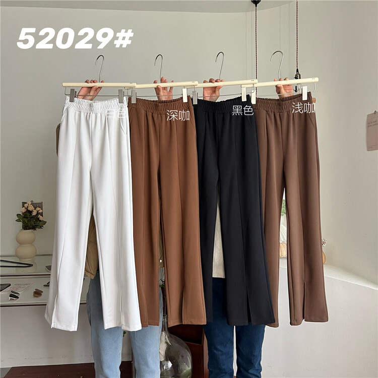 goods in stock! New year in early spring! [imagine sailormoon] elastic waist simple solid color casual pants 52029# L