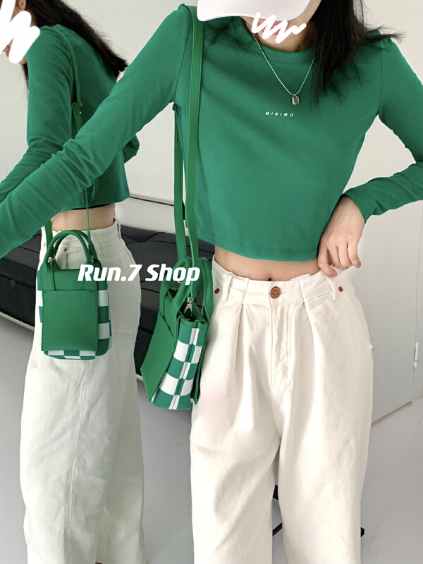New year in early spring! [run. 7] Korean slim fit simple versatile long sleeve T-shirt ys1-21019# XYJ