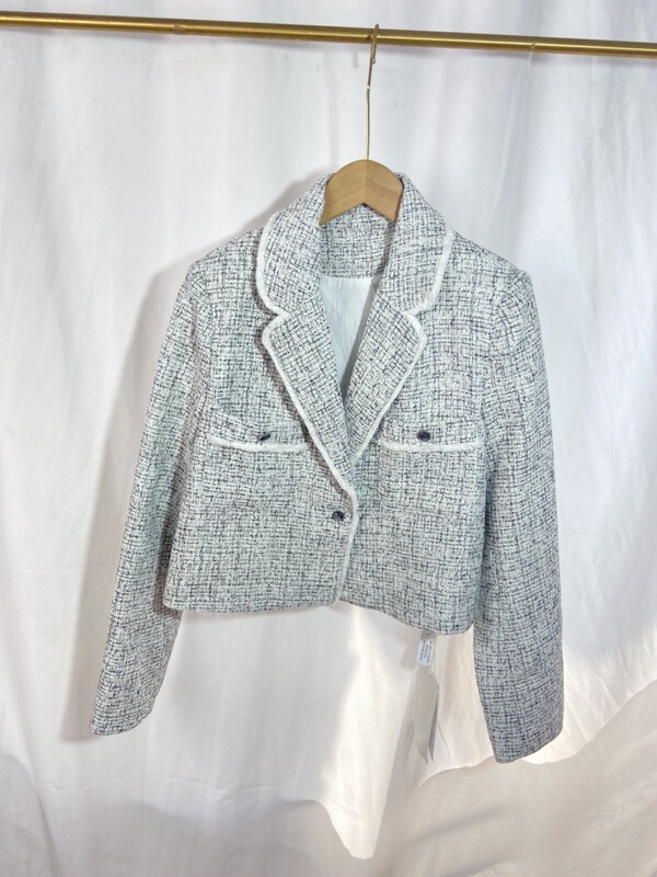 New in early summer! [yspy store] knitting age reducing loose casual short coat ys1-756# Cl