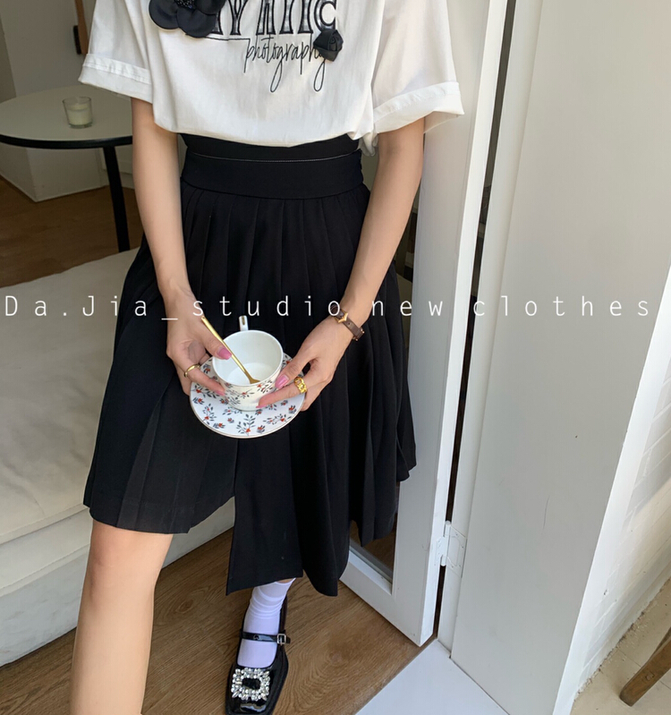 [Dajia] summer new pleated skirt 22272# CLS