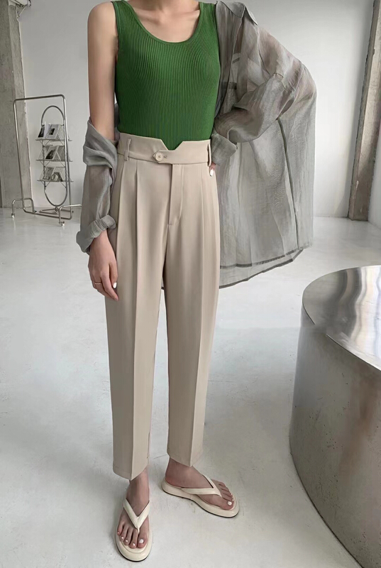 [Kiki studio] straight tube loose fit suit 5907# hjy