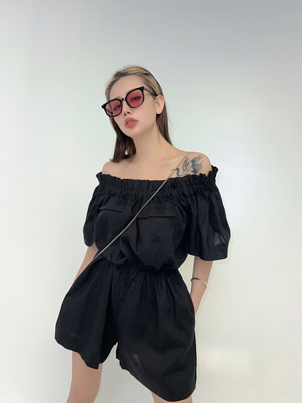 [d.two D2] minority design Pleated Dress (with belt) 2223211# zxl